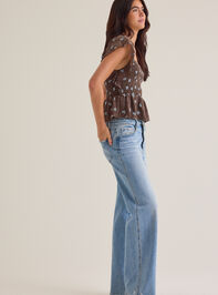 Maggy Embroidered Floral Top Detail 3 - AS Kids