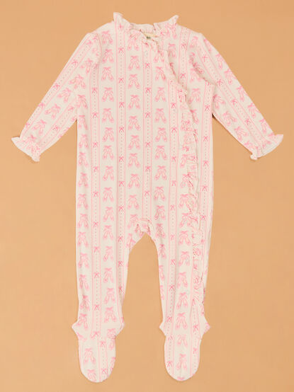 Kimberly Ballet Ruffle Footie - AS Kids