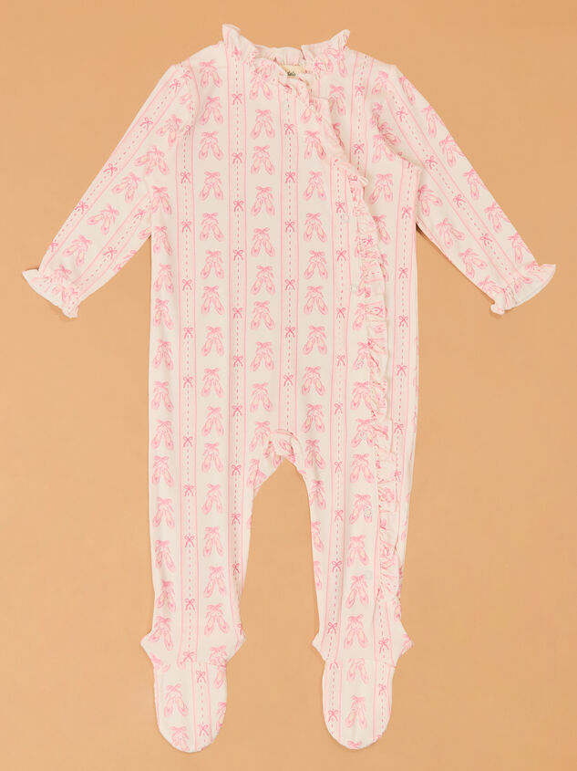 Kimberly Ballet Ruffle Footie - AS Kids