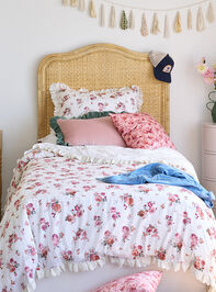 Ruth Narrow Wood Nightstand Detail 2 - AS Kids
