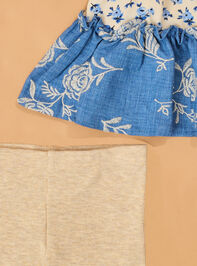 Maya Long Sleeve 3-Piece Baby Set Detail 4 - AS Kids