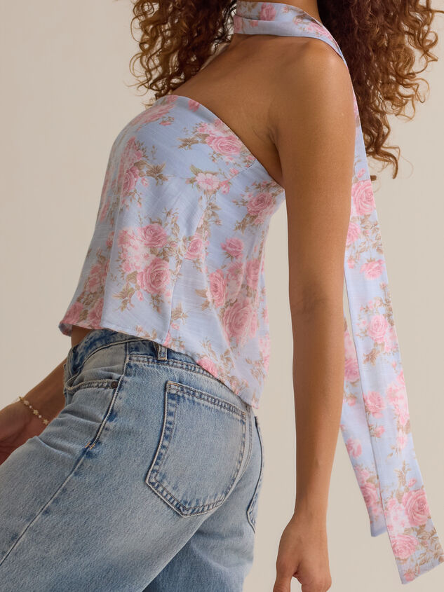 Elowen Floral Strapless Top Detail 5 - ALTAR'D STATE KIDS