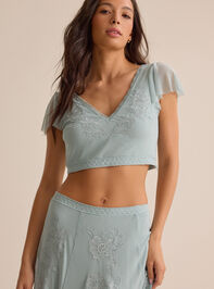 Carlin Embroidered Top Detail 2 - AS Kids