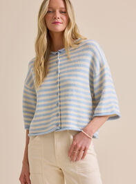 Iris Striped Roll Neck Cardigan - ALTAR'D STATE KIDS