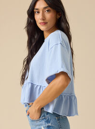 Sabrina Ruffle Babydoll Top Detail 3 - ALTAR'D STATE KIDS