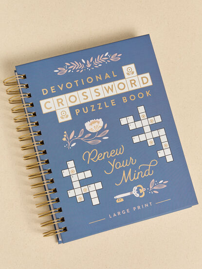 Renew Your Mind Devotional Crossword Puzzle Book - AS Kids