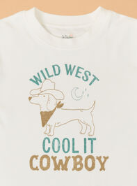 Cool It Cowboy Tee Detail 2 - ALTAR'D STATE KIDS