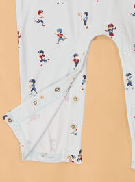 Tiny Footballer Long Sleeve Romper Detail 3 - AS Kids