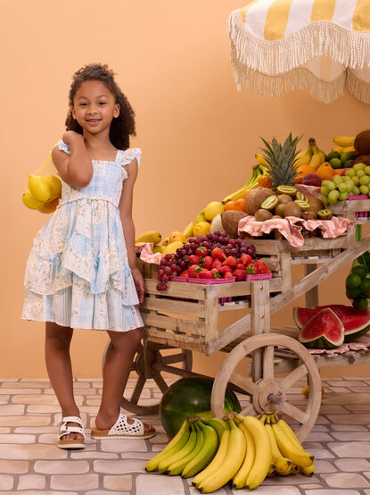 Alexis Patchwork Dress - AS Kids