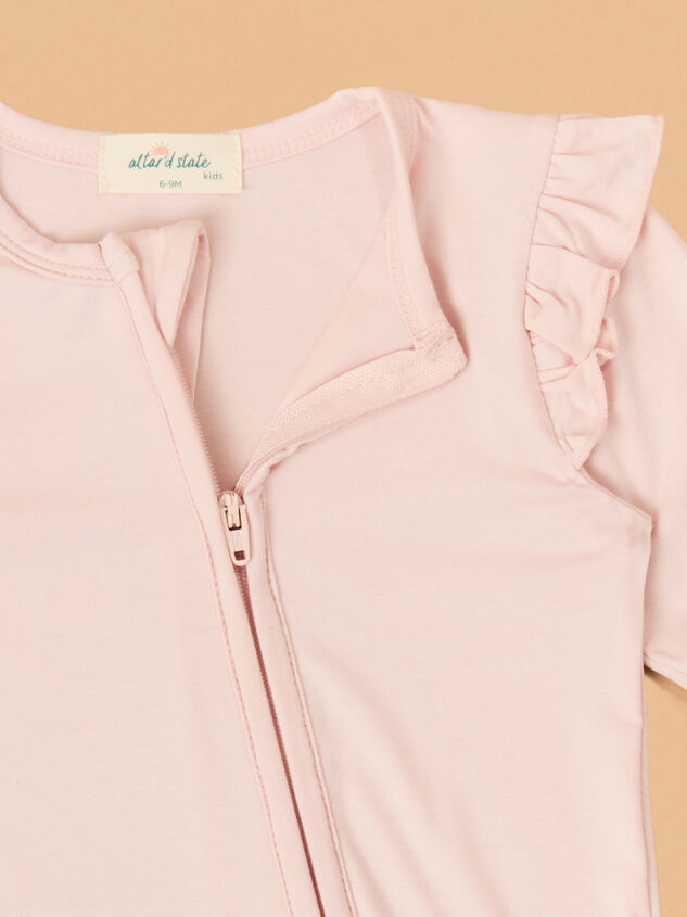 Lotus Ruffle Footie Detail 3 - ALTAR'D STATE KIDS