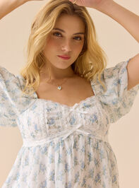 Alyssa Floral Babydoll Top Detail 2 - ALTAR'D STATE KIDS