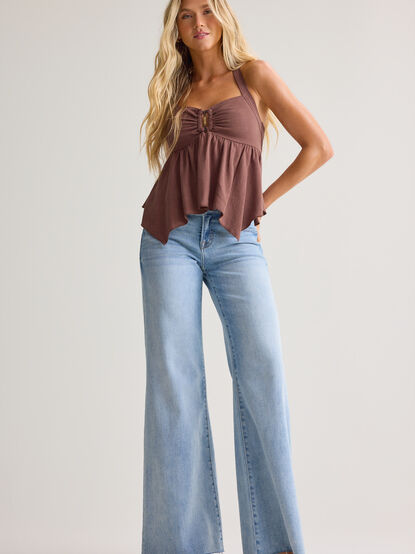 Lexey Backless Halter Tank - AS Kids