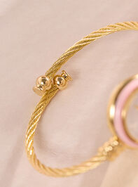 Cuff Enamel Round Watch Detail 2 - ALTAR'D STATE KIDS