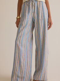 Rylen Stripe Linen Pant Detail 3 - ALTAR'D STATE KIDS