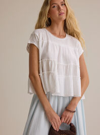 Mara Tiered Babydoll Top - AS Kids