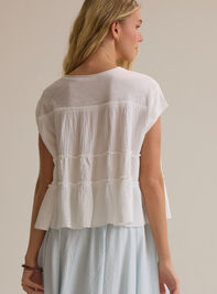 Mara Tiered Babydoll Top Detail 3 - AS Kids