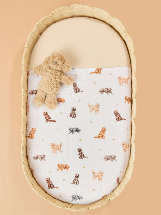 Doodle Swaddle & Rattle Set by Mudpie - ALTAR'D STATE KIDS