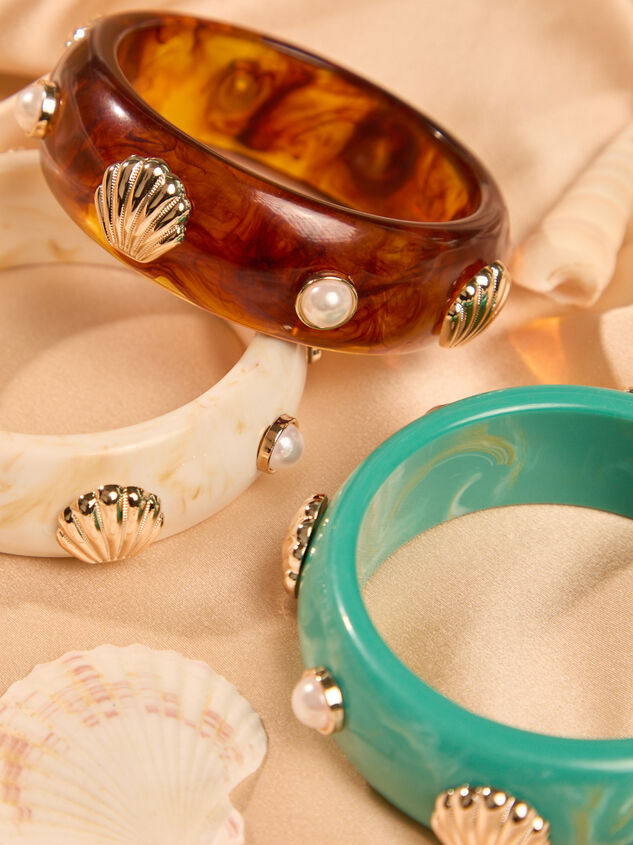 Brynn Shell Bangle Detail 3 - ALTAR'D STATE KIDS