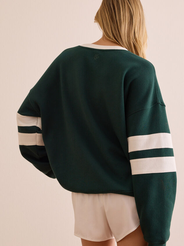 Austin Athletic Dept. Sweatshirt Detail 4 - AS Kids