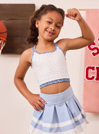 Addy Floral Double Layer Tank - AS Kids