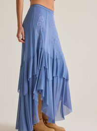 Carlin Ruffle Maxi Skirt Detail 5 - AS Kids