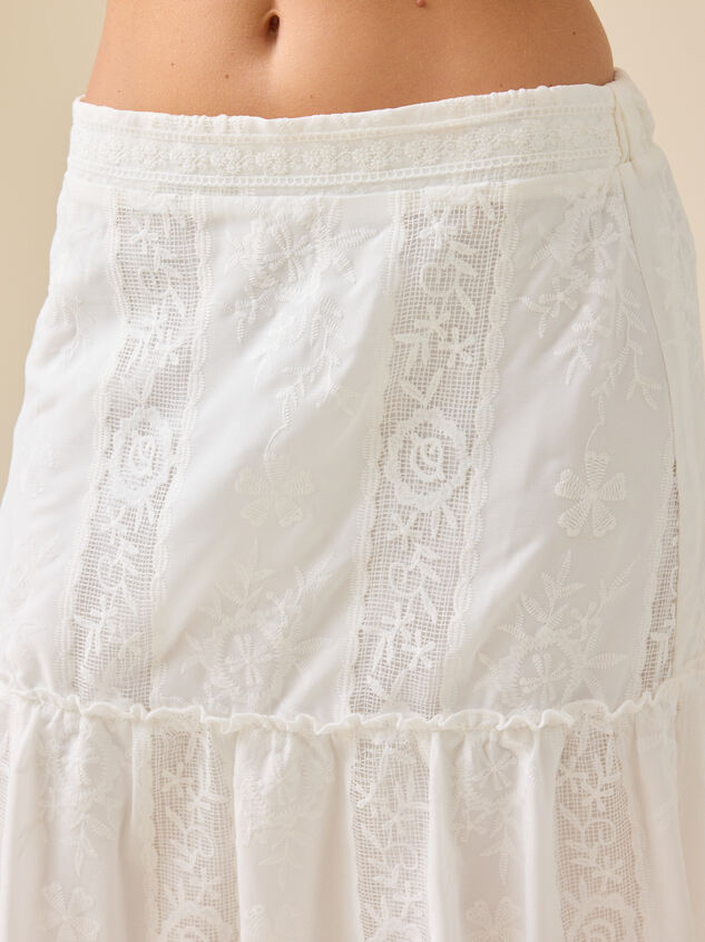 Madison Embroidered Maxi Skirt Detail 2 - ALTAR'D STATE KIDS