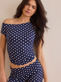 Fast Lane Polka Dot Foldover Shorts - ALTAR'D STATE KIDS