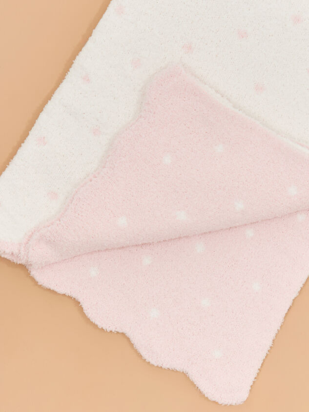 Chenille Bow Blanket by Mudpie Detail 3 - ALTAR'D STATE KIDS