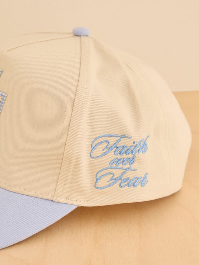 Faith Over Fear Cross Trucker Hat Detail 2 - ALTAR'D STATE KIDS