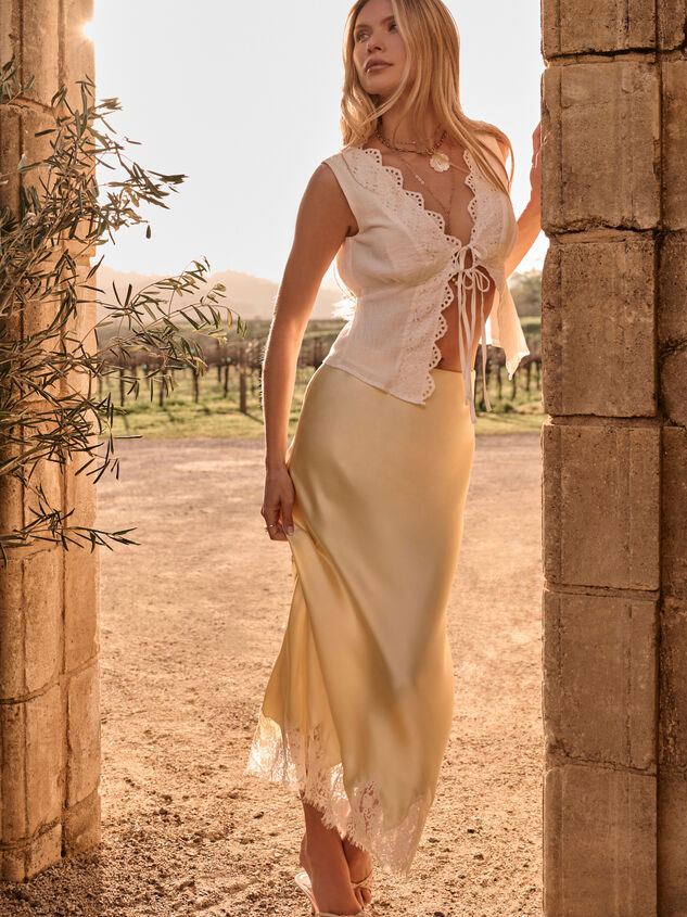 Dara Crochet Trim Tank Detail 2 - ALTAR'D STATE KIDS