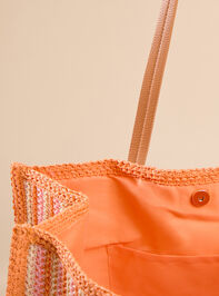 Sunkissed Stripe Tote Detail 4 - ALTAR'D STATE KIDS