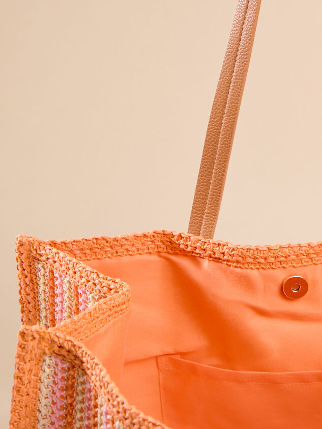 Sunkissed Stripe Tote Detail 4 - ALTAR'D STATE KIDS