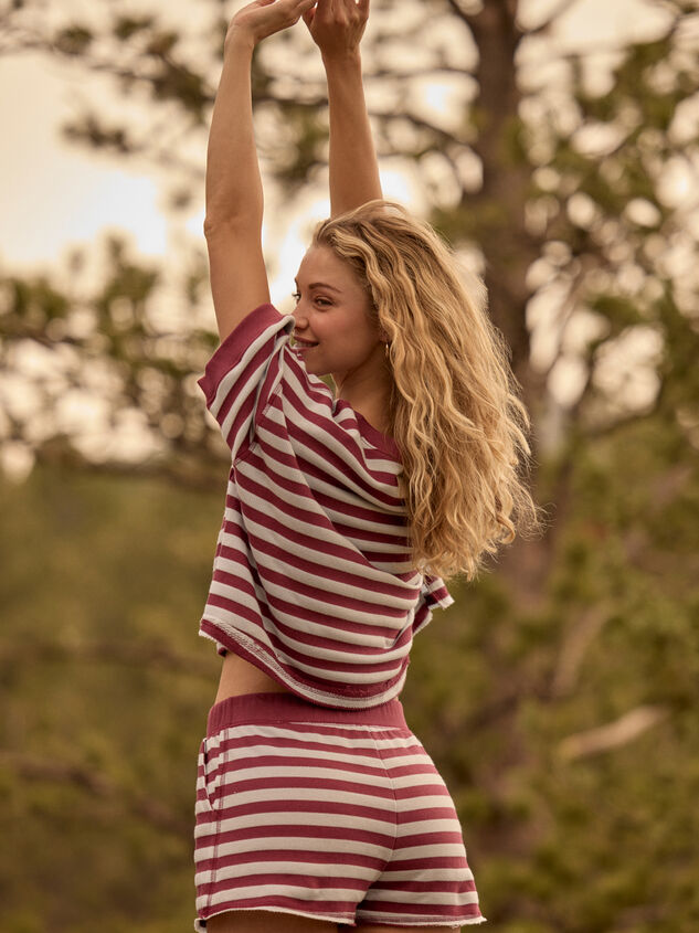 Full Stride Stripe Short Detail 4 - AS Kids