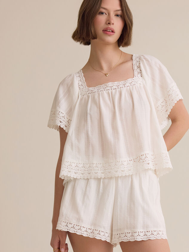 Isolde Lace Baby Doll Top - AS Kids