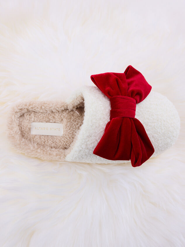 Valerie Bow Slipper Detail 3 - ALTAR'D STATE KIDS