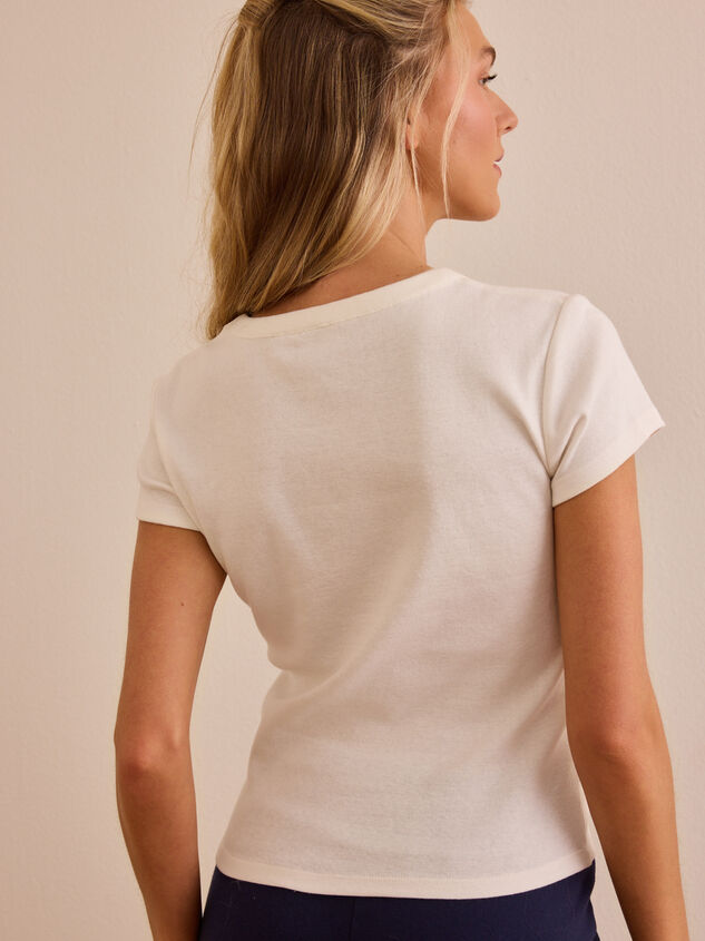 Americana Star Baby Tee Detail 4 - ALTAR'D STATE KIDS