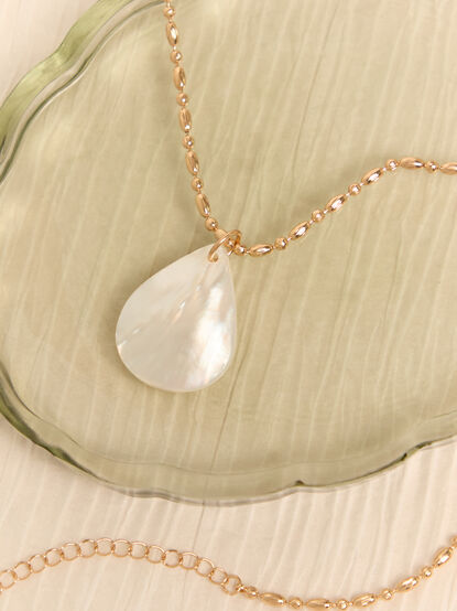 Pearl Teardrop Necklace - AS Kids