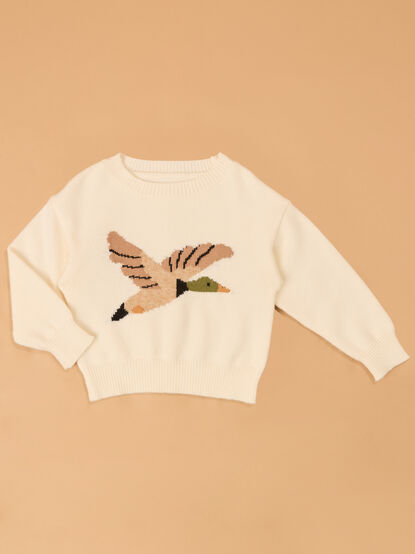 Little Mallard Pullover Sweater - AS Kids