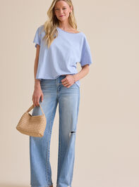 Alyssa Boatneck Tee Detail 2 - ALTAR'D STATE KIDS