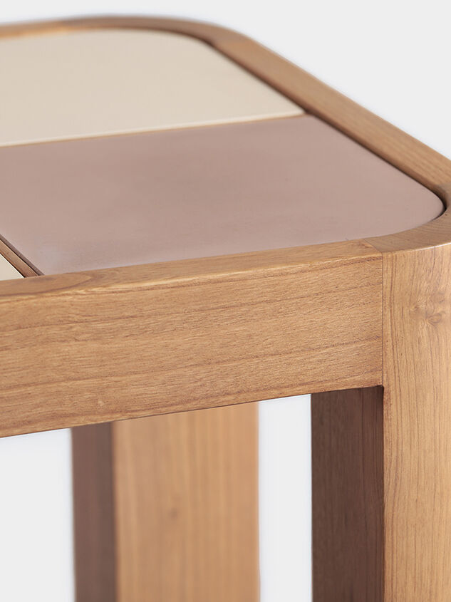 Audrey Wood Side Table Pink Detail 5 - ALTAR'D STATE KIDS