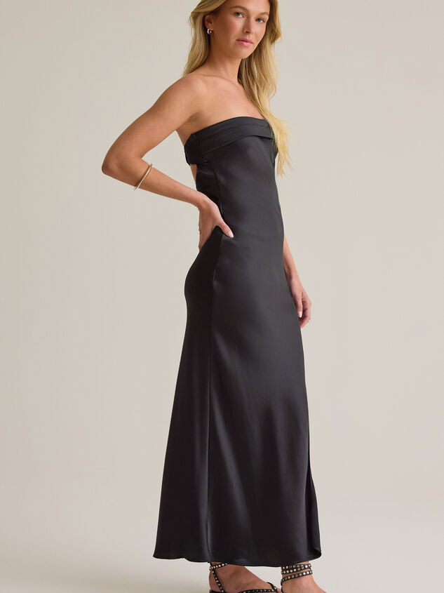 Paityn Strapless Maxi Dress Detail 3 - AS Kids