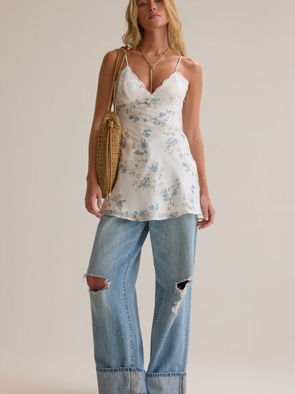 Frieda Lace Satin Dress - ALTAR'D STATE KIDS