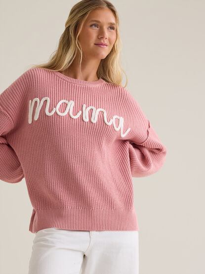 Maeve Mama Topstitch Sweater - AS Kids