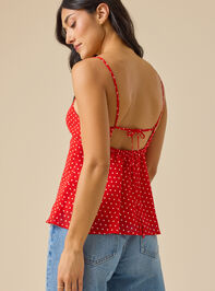 Kinley Polka Dot Cami Detail 5 - AS Kids
