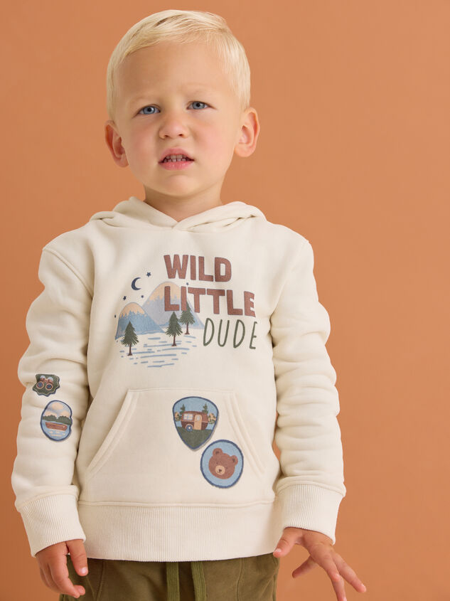 Wild Dude Graphic Hoodie - AS Kids