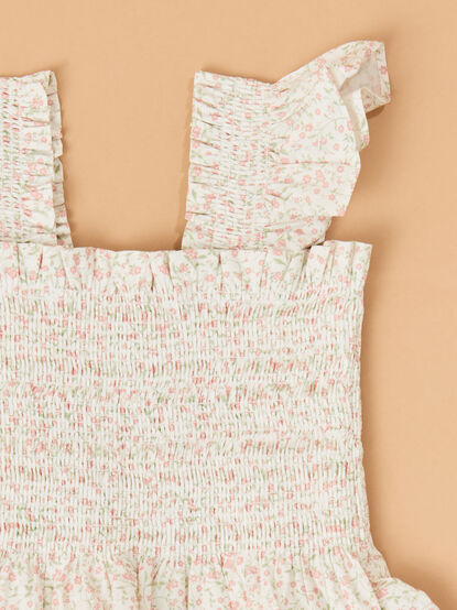 Esme Floral Smocked Dress - ALTAR'D STATE KIDS