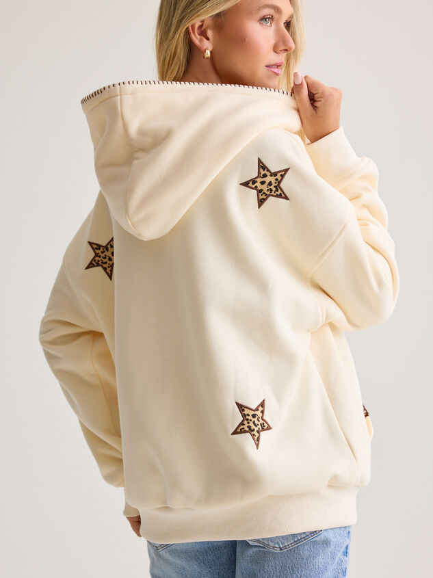Wild Spirit Whipstitch Hoodie Detail 5 - AS Kids