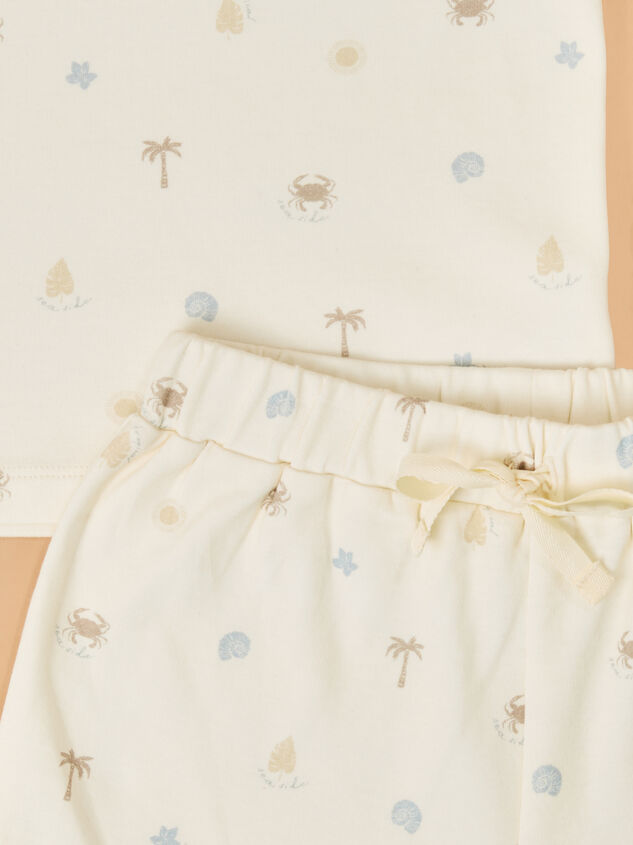 Shoreline Beach Icons Top and Short Set Detail 2 - ALTAR'D STATE KIDS