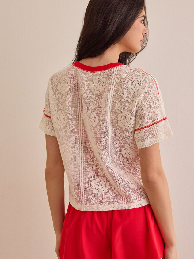 Movement Lace Tee Detail 5 - AS Kids