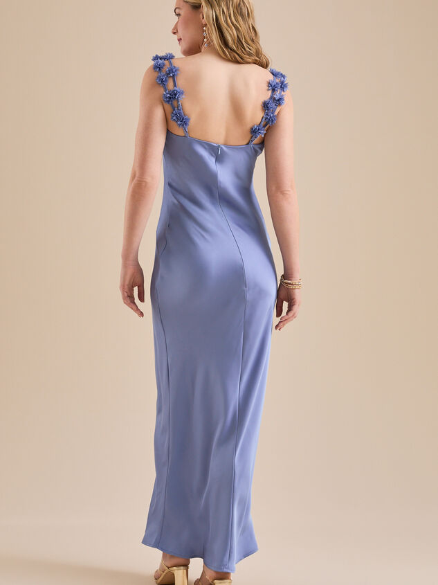 Scarlett Satin Maxi Dress Detail 4 - ALTAR'D STATE KIDS